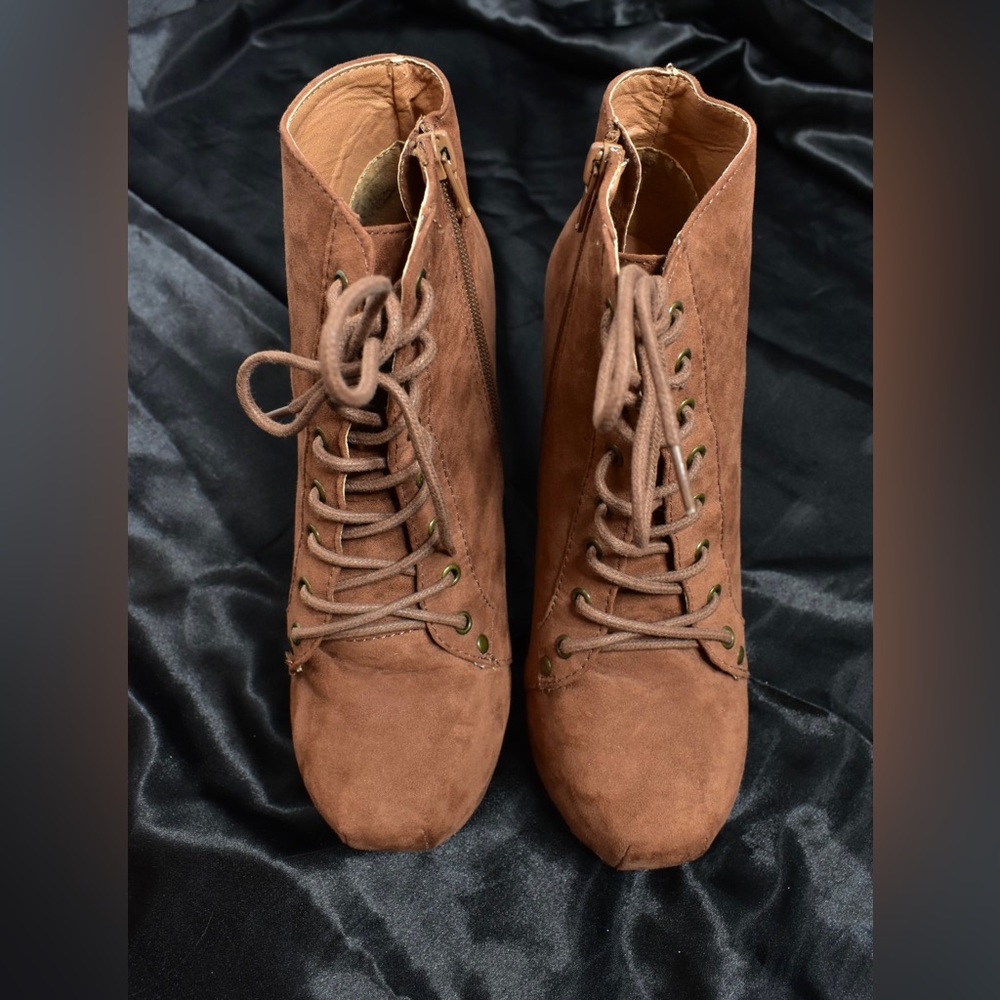 Suede Booties